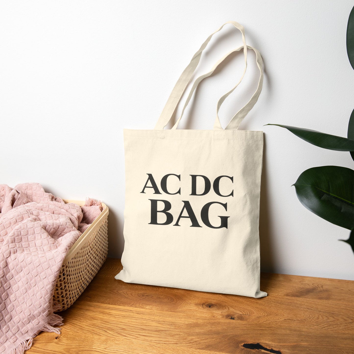 AC DC Bag Tote
