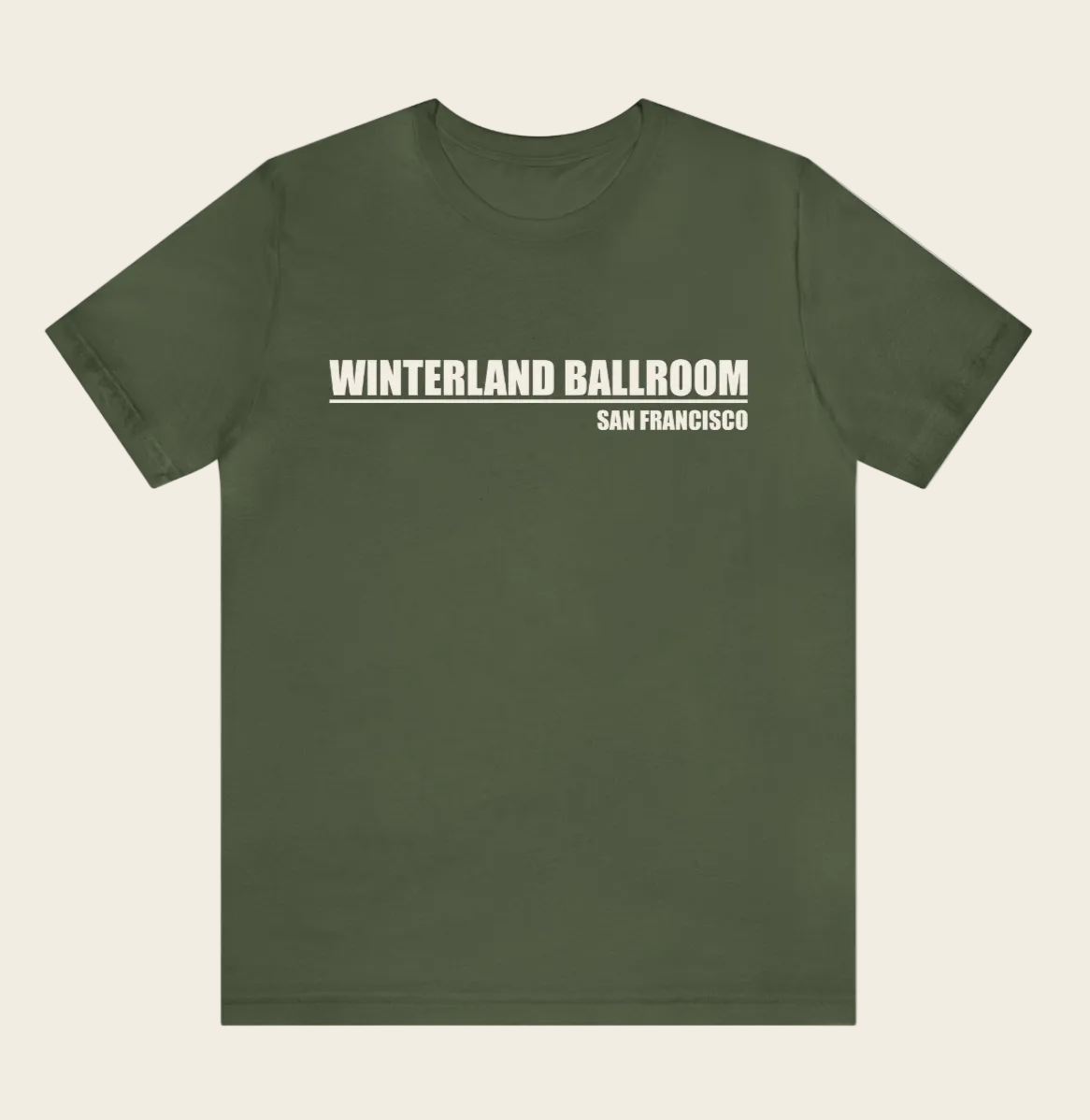 Winterland Ballroom Custom Date Tee