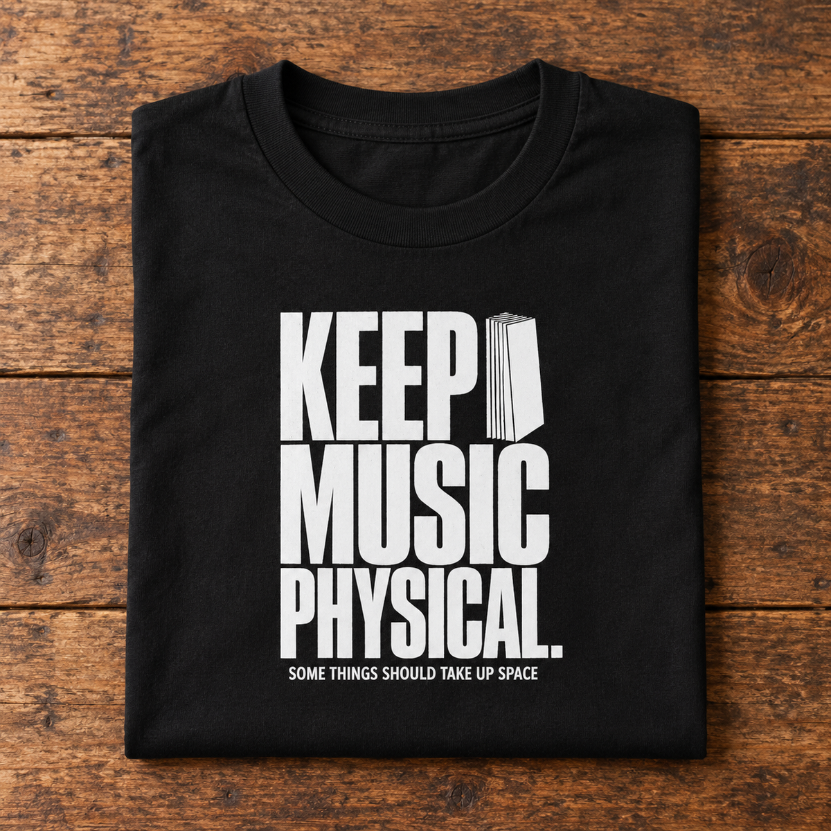 Keep Music Physical Tee