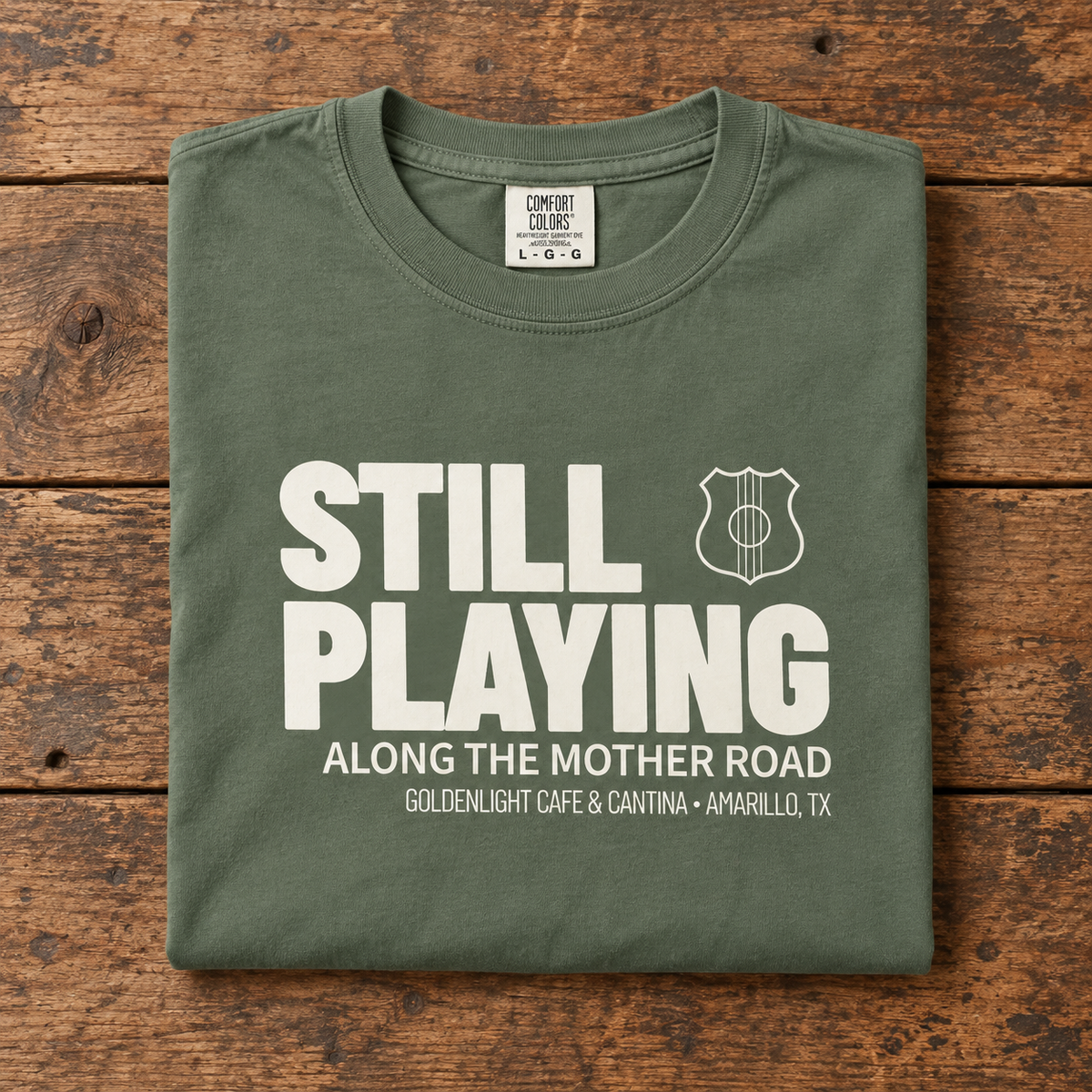 Still Playing: GoldenLight Route 66 Tee