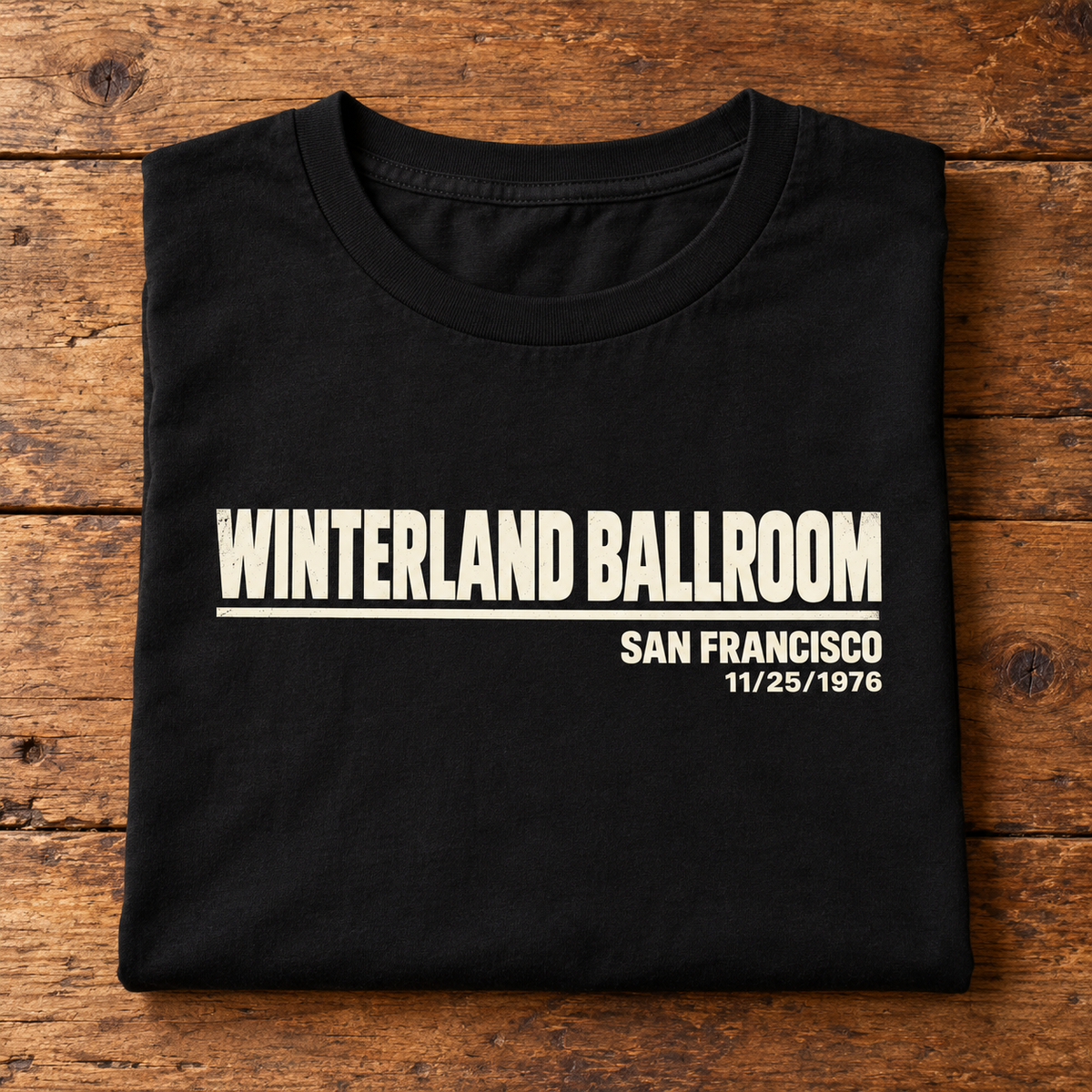 Winterland Thanksgiving 1976 Tee