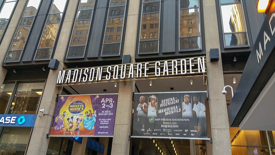 Madison Square Garden in New York