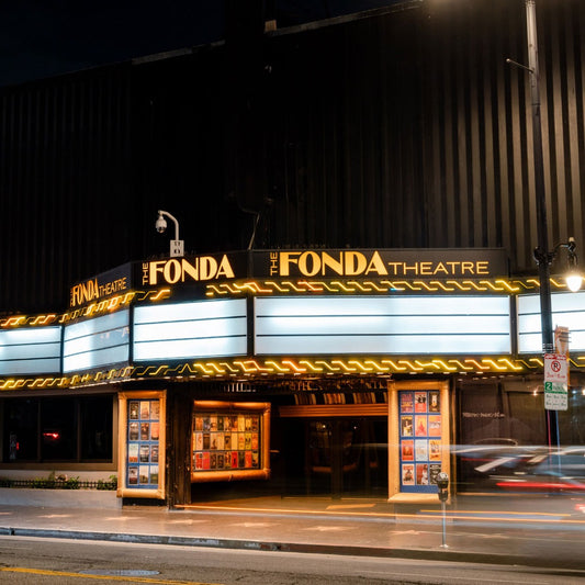 The Fonda Theatre live music venue in Los Angeles, California