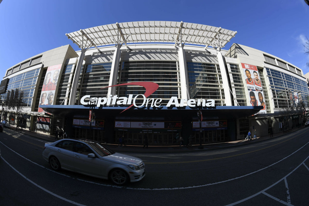 Capital One Arena concert venue in Washington, District of Columbia