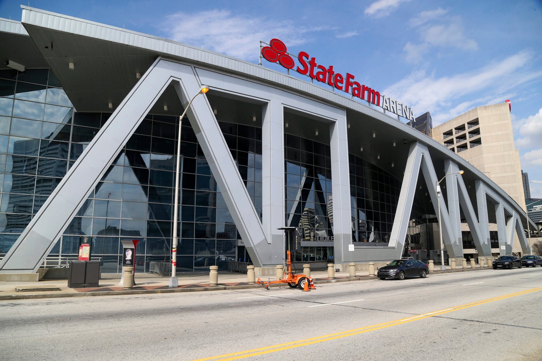 State Farm Arena concert venue in Atlanta, Georgia