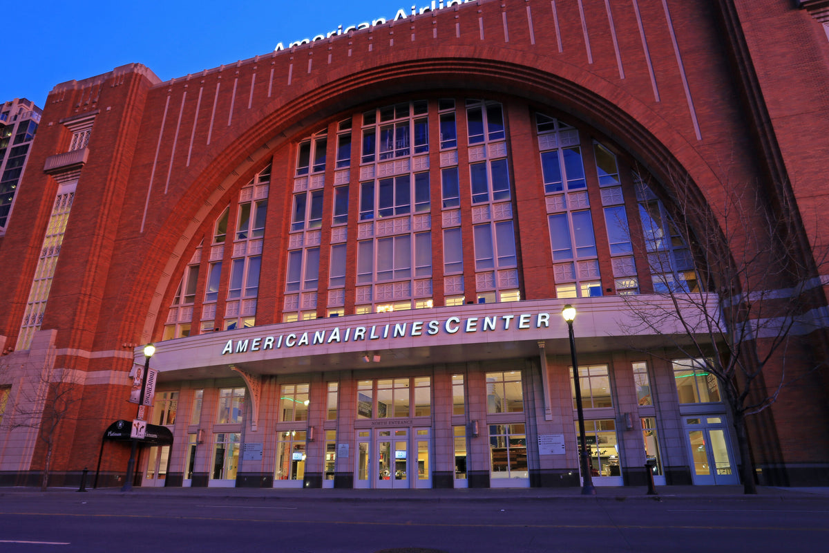 American Airlines Center concert venue in Dallas, Texas