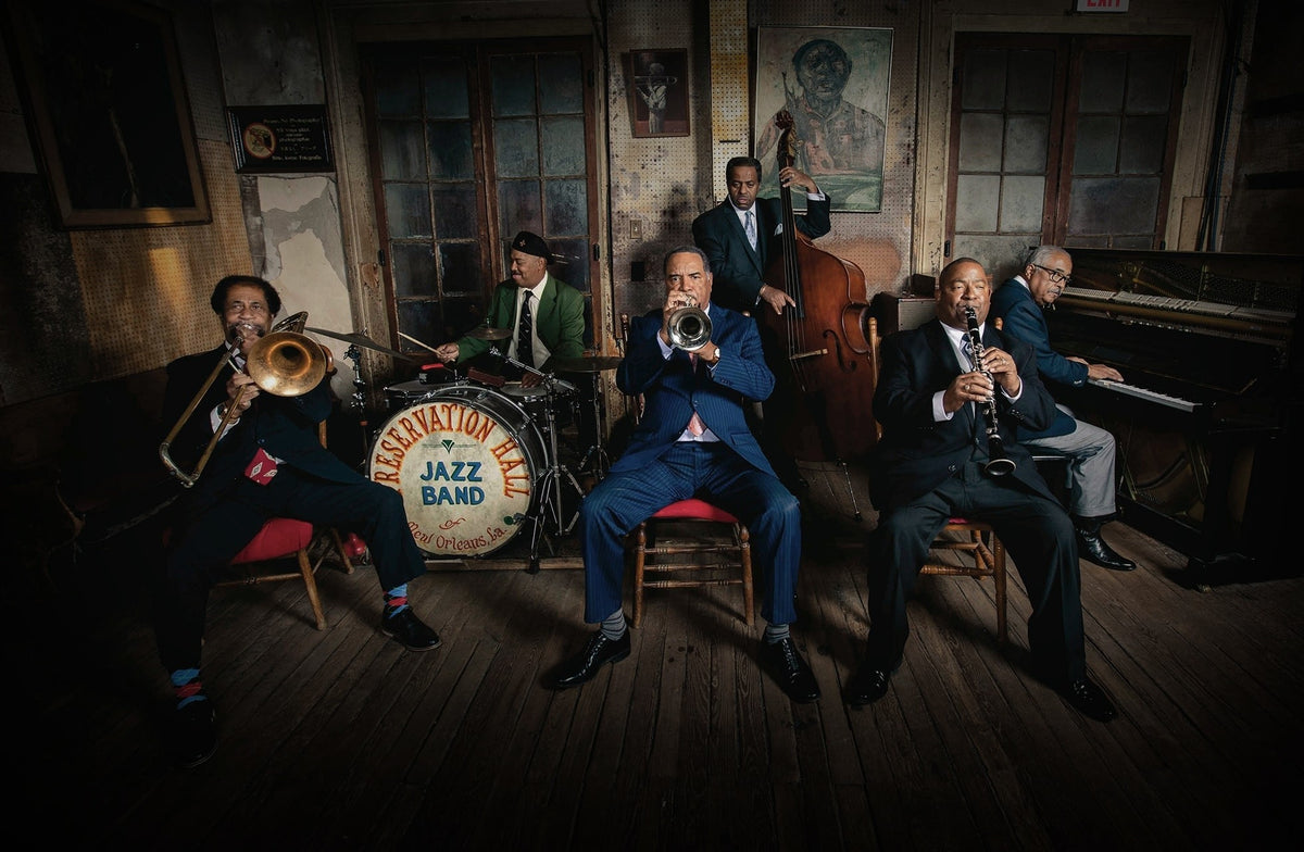 Preservation Hall live music venue in New Orleans, Louisiana
