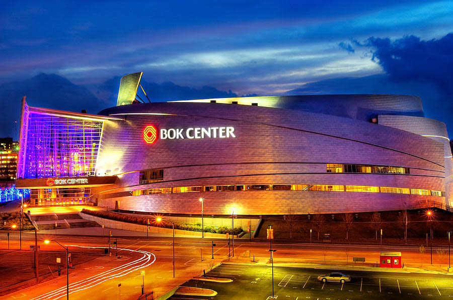 BOK Center concert venue in Tulsa, Oklahoma