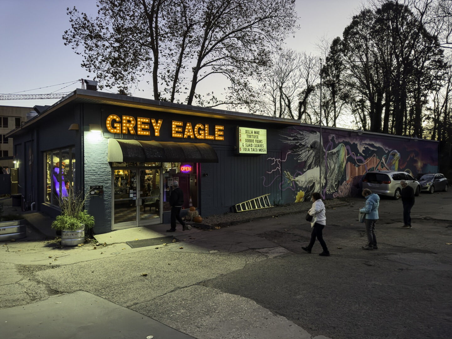 The Grey Eagle live music venue in Asheville, North Carolina