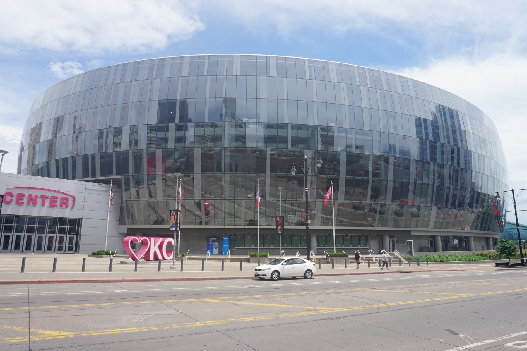 T-Mobile Center concert venue in Kansas City, Missouri