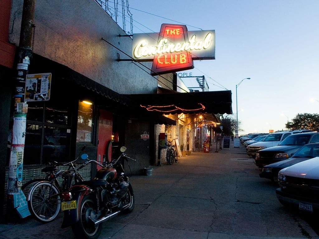 Continental Club live music venue in Austin, Texas