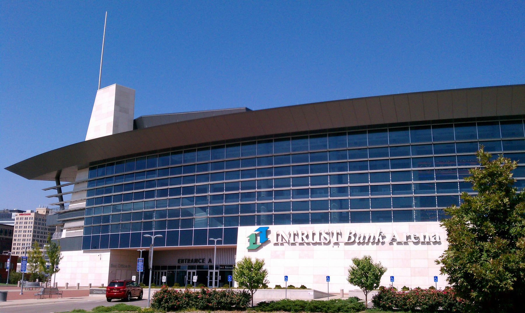 INTRUST Bank Arena concert venue in Wichita, Kansas