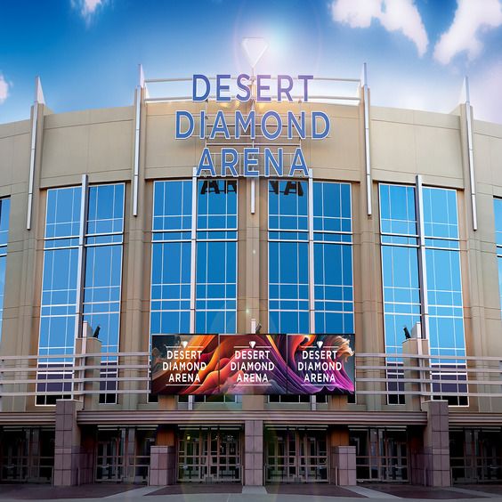 Desert Diamond Arena concert venue in Glendale, Arizona