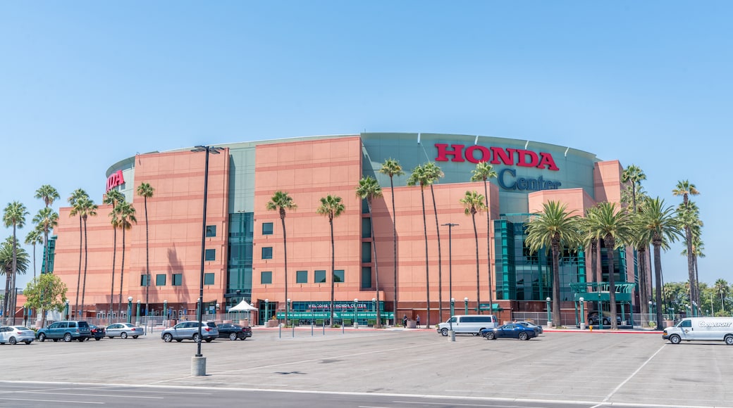 Honda Center concert venue in Anaheim, California