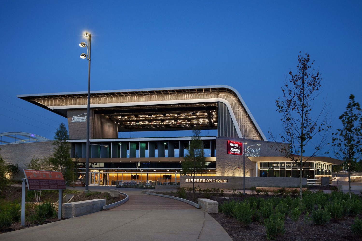 Ascend Amphitheater live music venue in Nashville, Tennessee