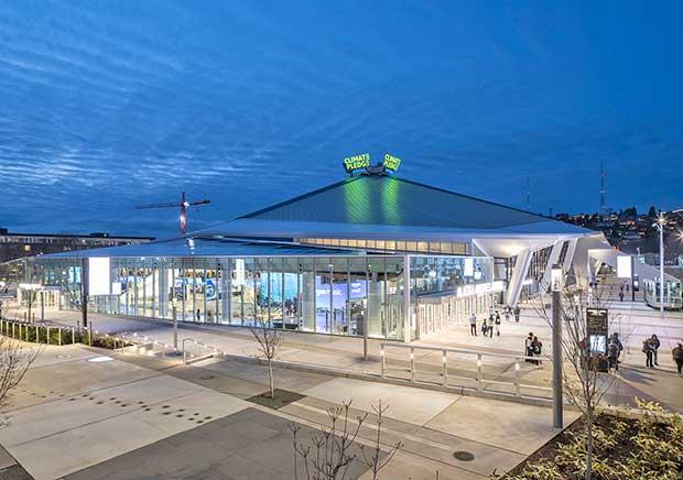 Climate Pledge Arena concert venue in Seattle, Washington