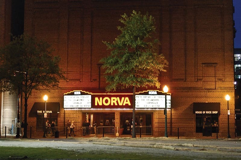 The NorVa live music venue in Norfolk, Virginia