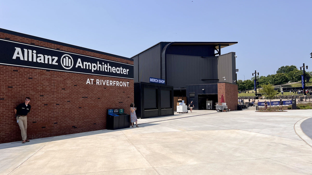 Allianz Amphitheater at Riverfront live music venue in Richmond, Virginia