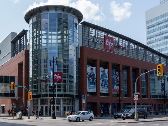 Canada Life Centre concert venue in Winnipeg, Manitoba
