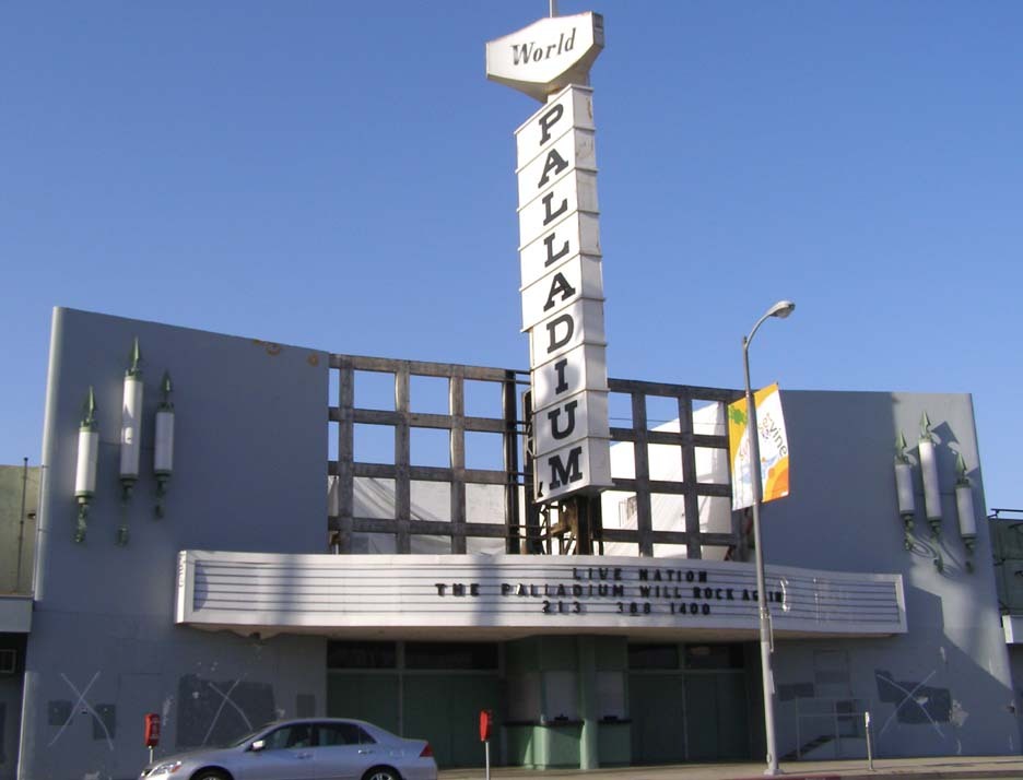 Hollywood Palladium live music venue in Los Angeles, California