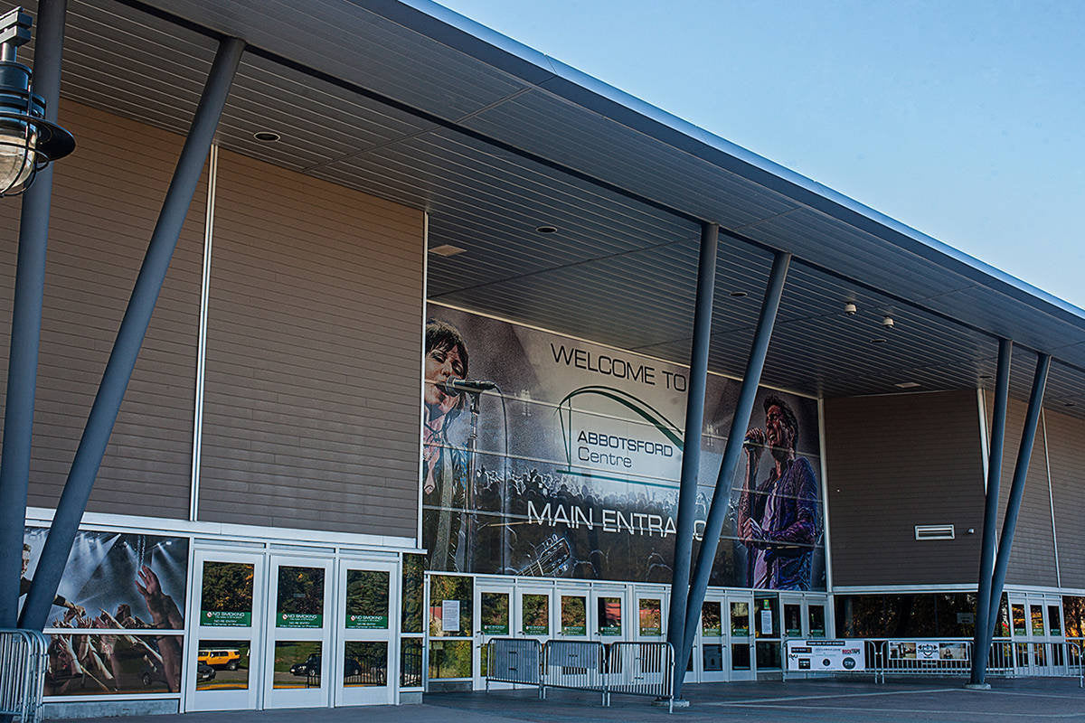 Abbotsford Centre concert venue in Abbotsford, British Columbia