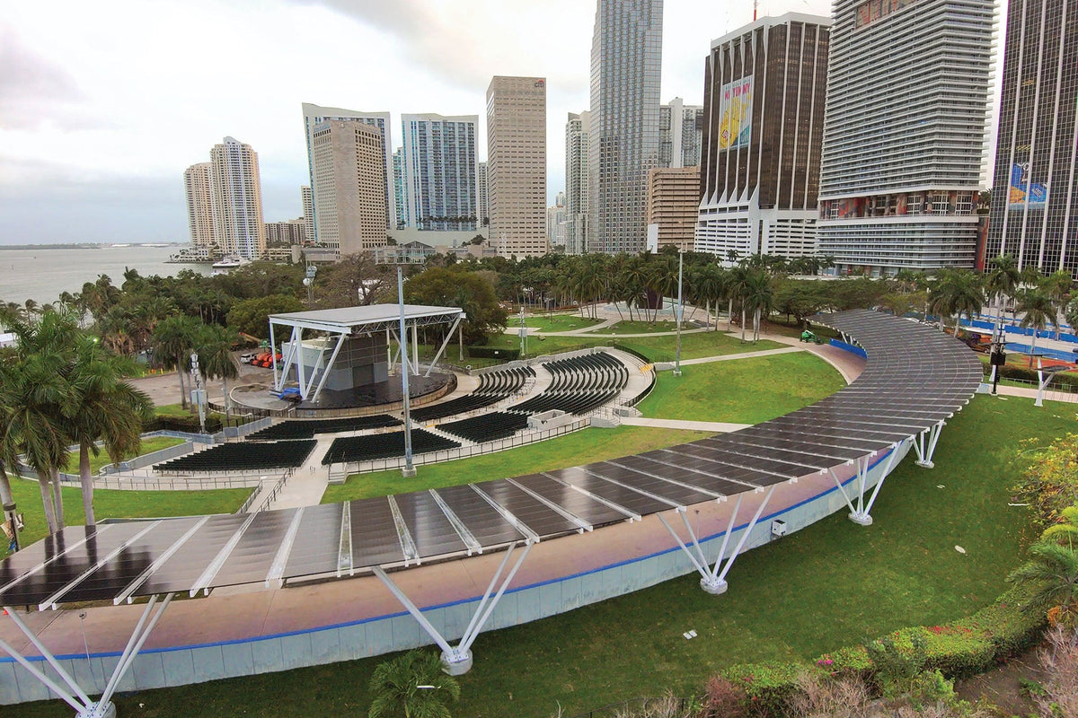 FPL Solar Amphitheater at Bayfront Park live music venue in Miami, Florida