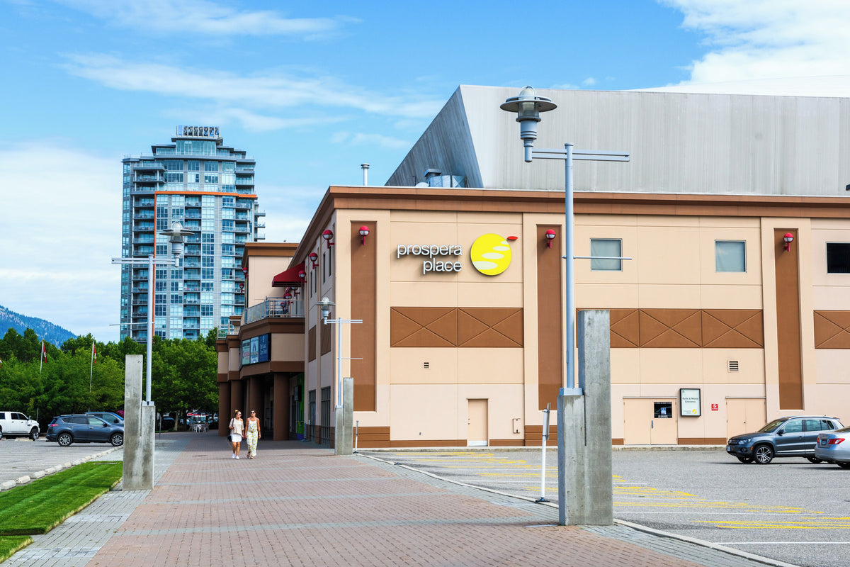 Prospera Place concert venue in Kelowna, British Columbia