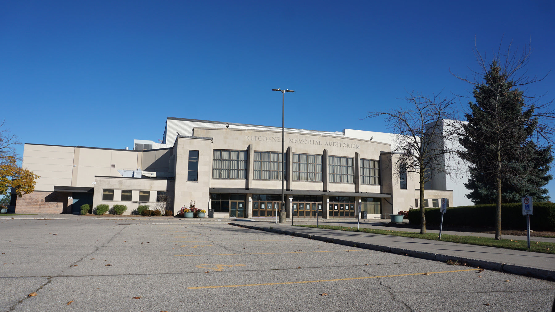 Kitchener Memorial Auditorium concert venue in Kitchener, Ontario