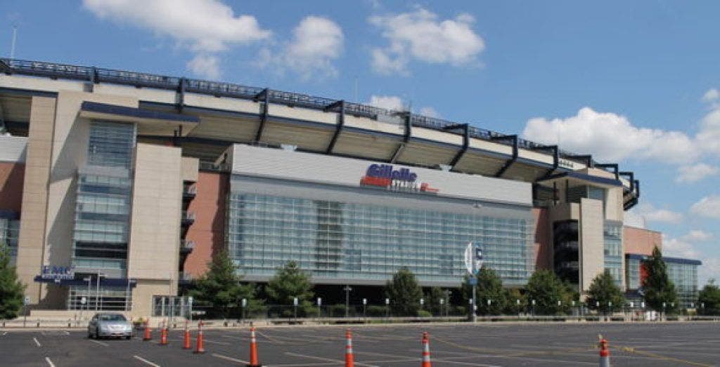 Gillette Stadium concert venue in Foxborough, Massachusetts
