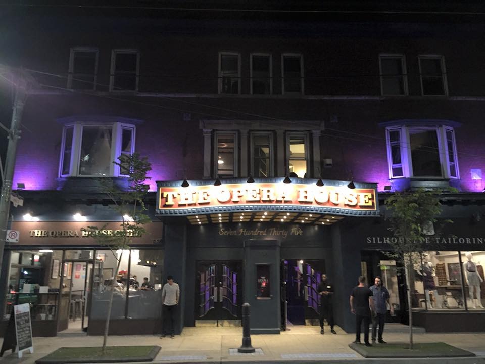 The Opera House live music venue in Toronto, Ontario