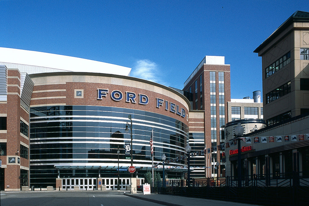 Ford Field concert venue in Detroit, Michigan