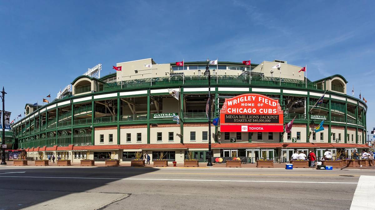 Wrigley Field concert venue in Chicago, Illinois