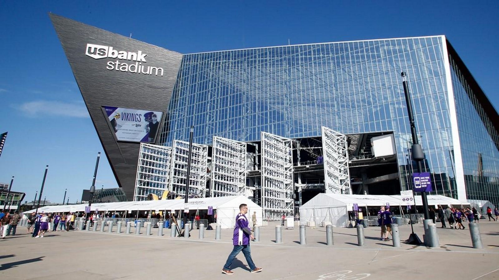 U.S. Bank Stadium concert venue in Minneapolis, Minnesota