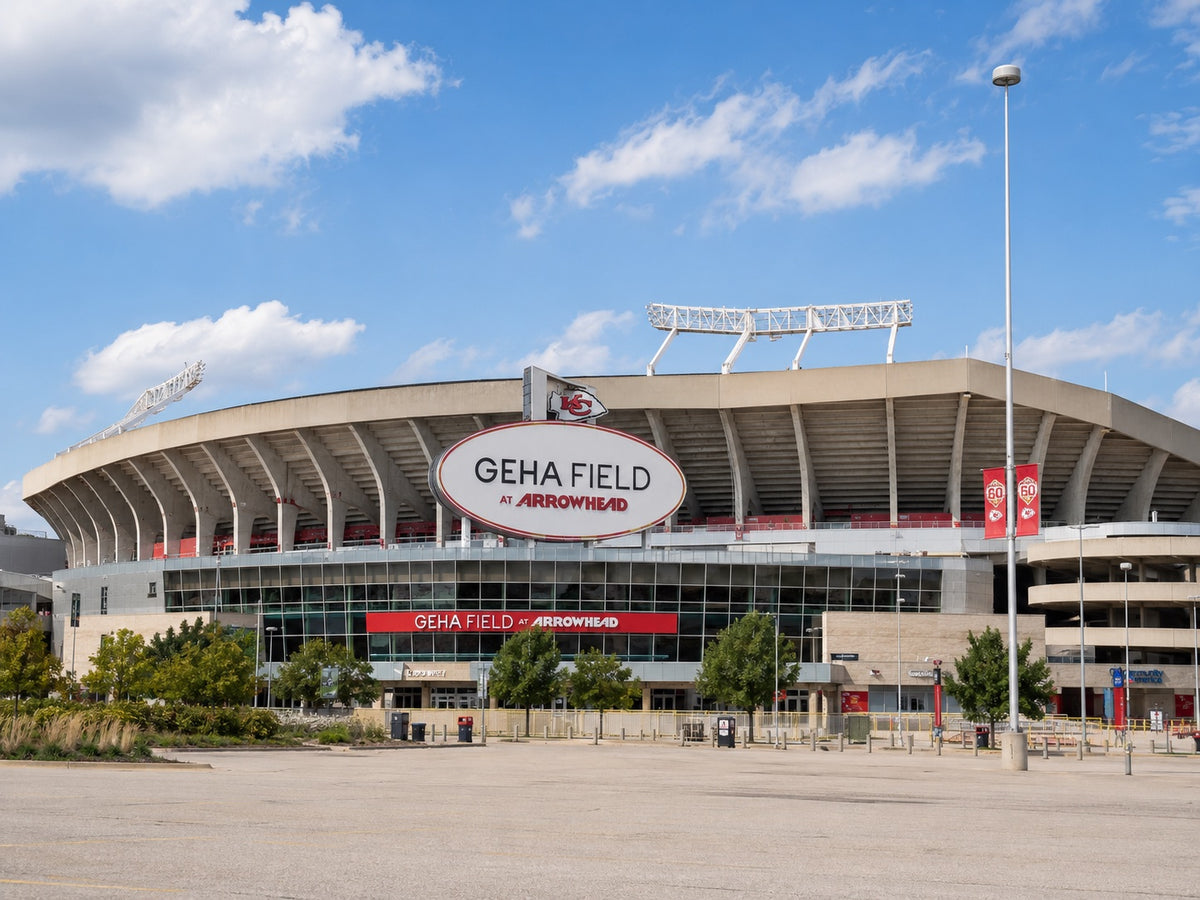 GEHA Field at Arrowhead Stadium concert venue in Kansas City, Missouri