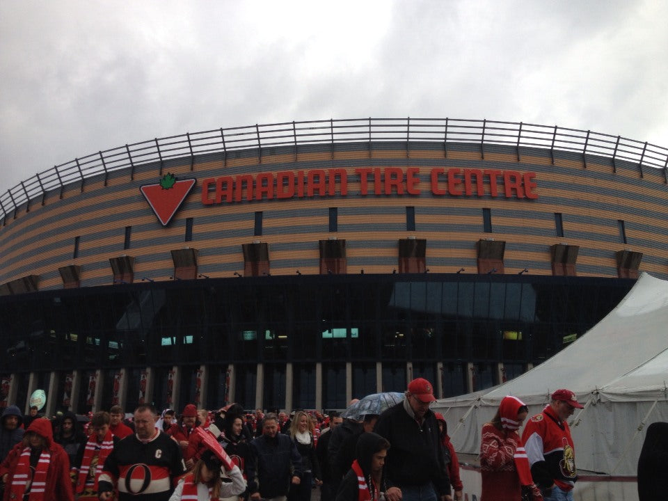 Canadian Tire Centre live music venue in Ottawa, Ontario