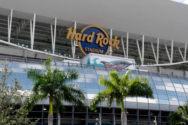Hard Rock Stadium concert venue in Miami Gardens, Florida
