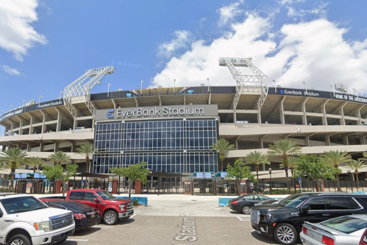 EverBank Stadium concert venue in Jacksonville, Florida