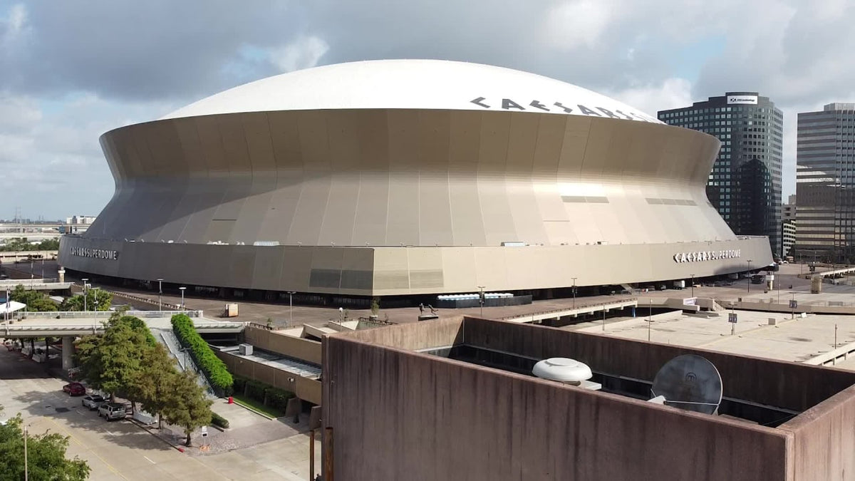 Caesars Superdome concert venue in New Orleans, Louisiana