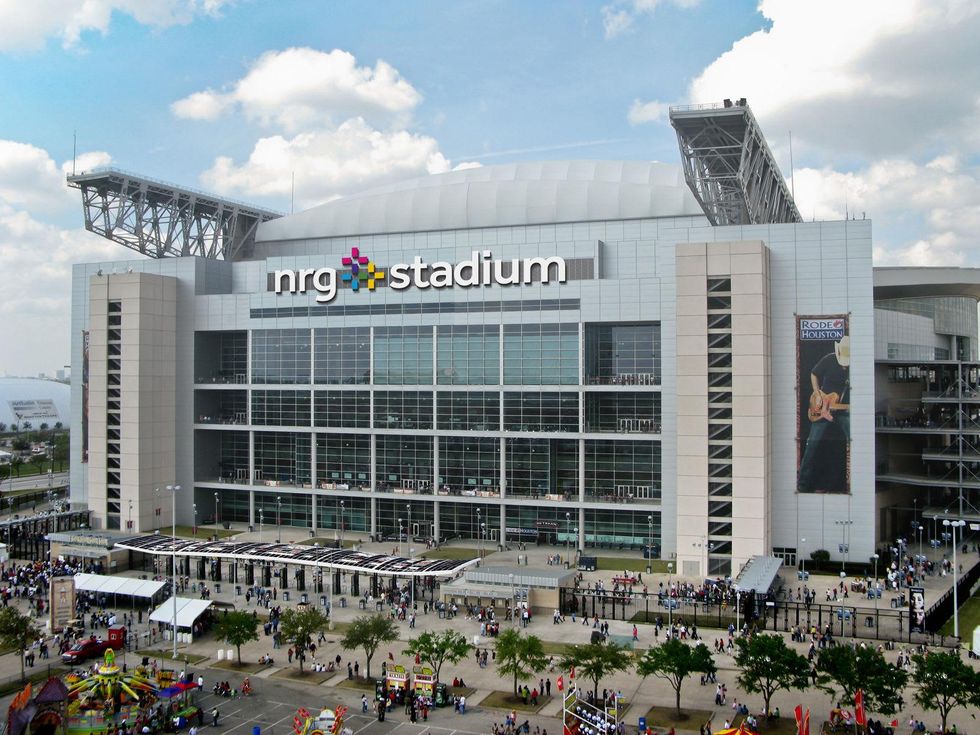 NRG Stadium concert venue in Houston, Texas