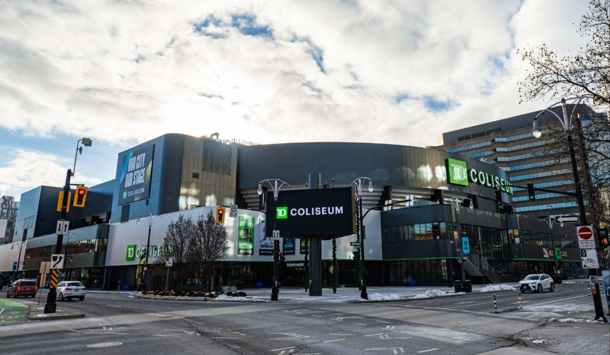 TD Coliseum live music venue in Hamilton, Ontario