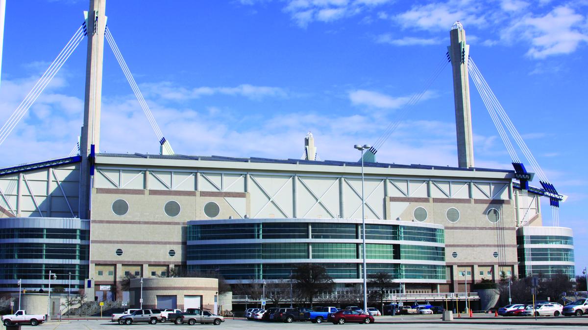 Alamodome concert venue in San Antonio, Texas