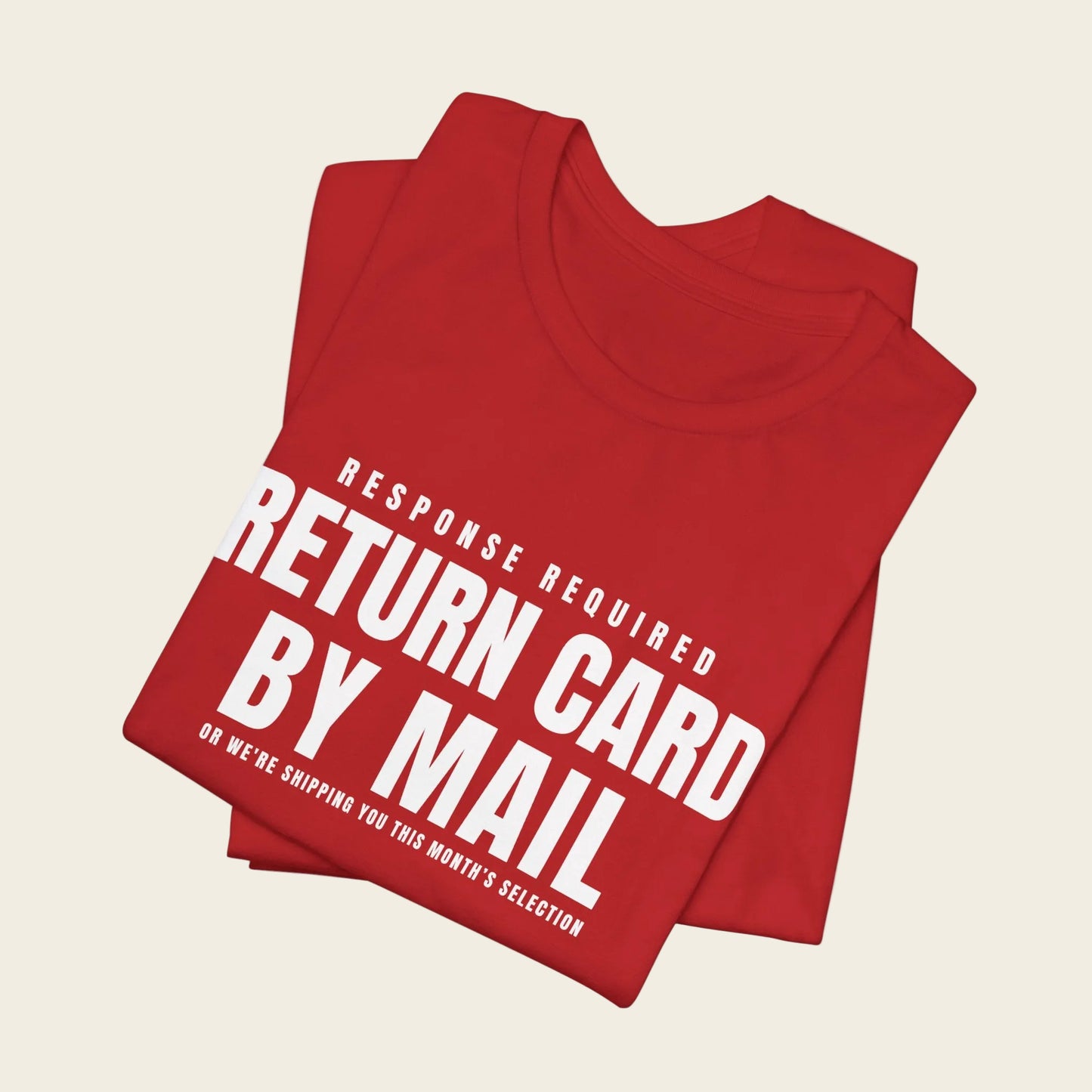 Columbia House Return Card Tee