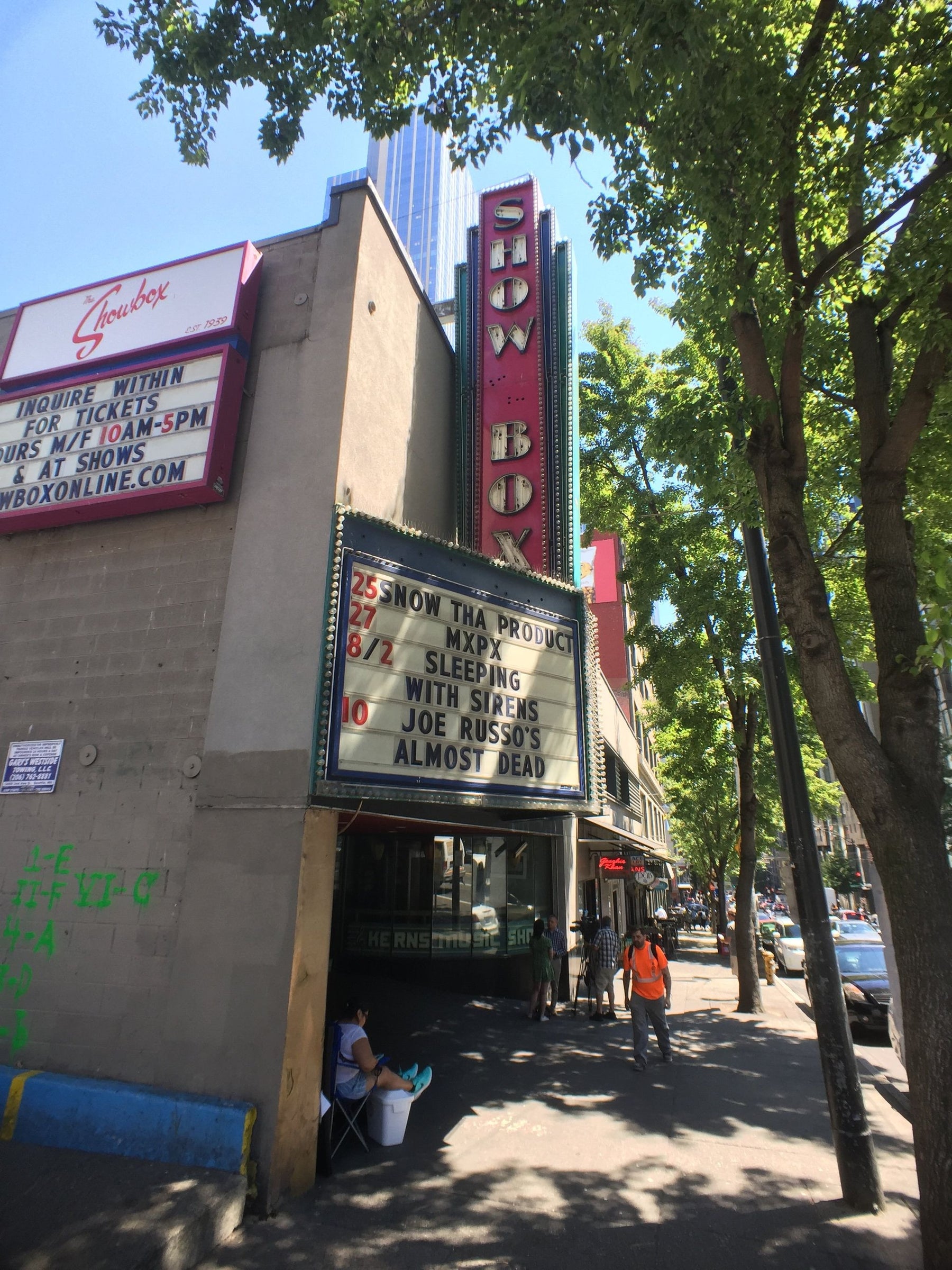 Showbox at the Market live music venue in Seattle, Washington