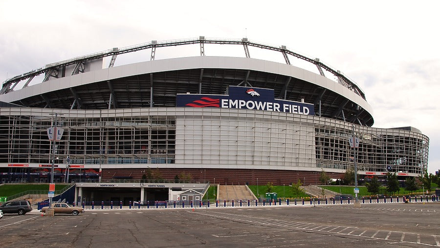 Empower Field at Mile High concert venue in Denver, Colorado