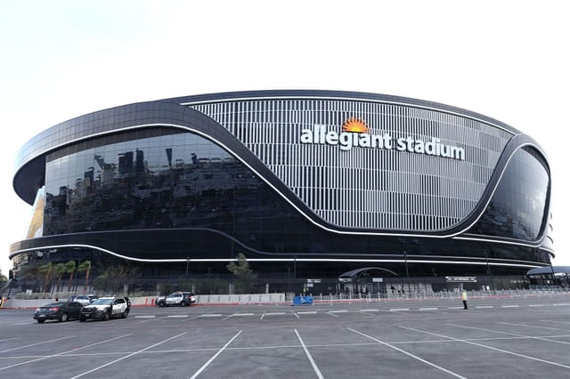 Allegiant Stadium concert venue in Las Vegas, Nevada