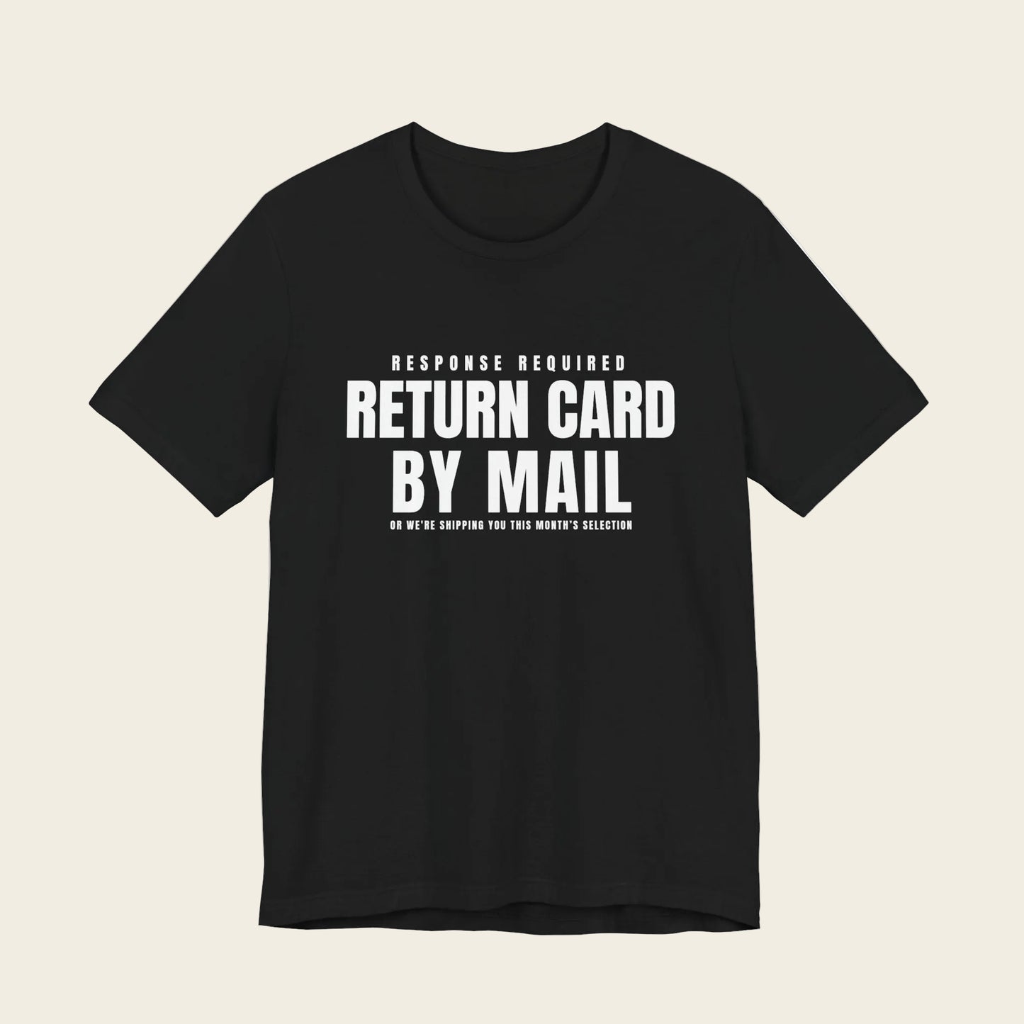 Columbia House Return Card Tee