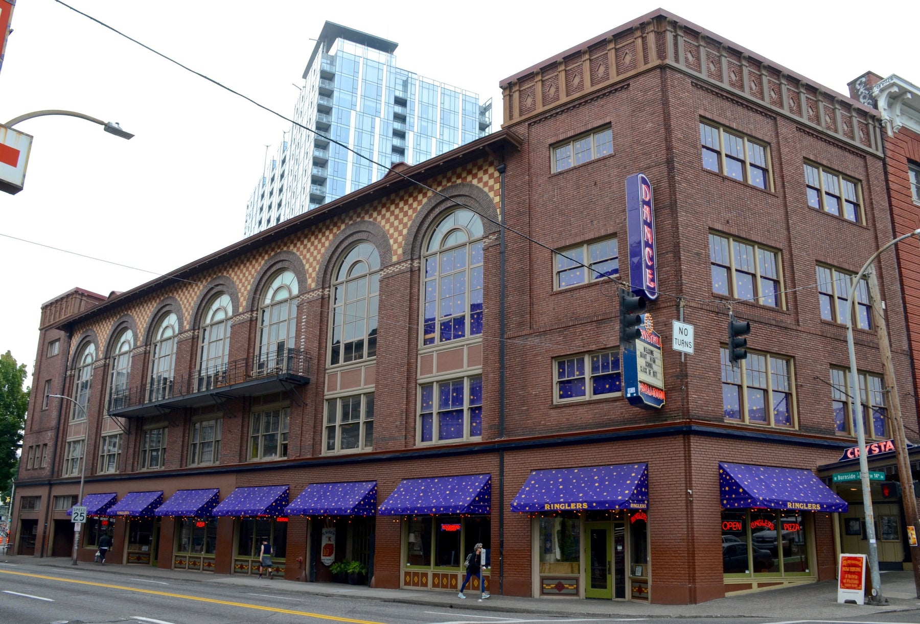 Crystal Ballroom live music venue in Portland, Oregon