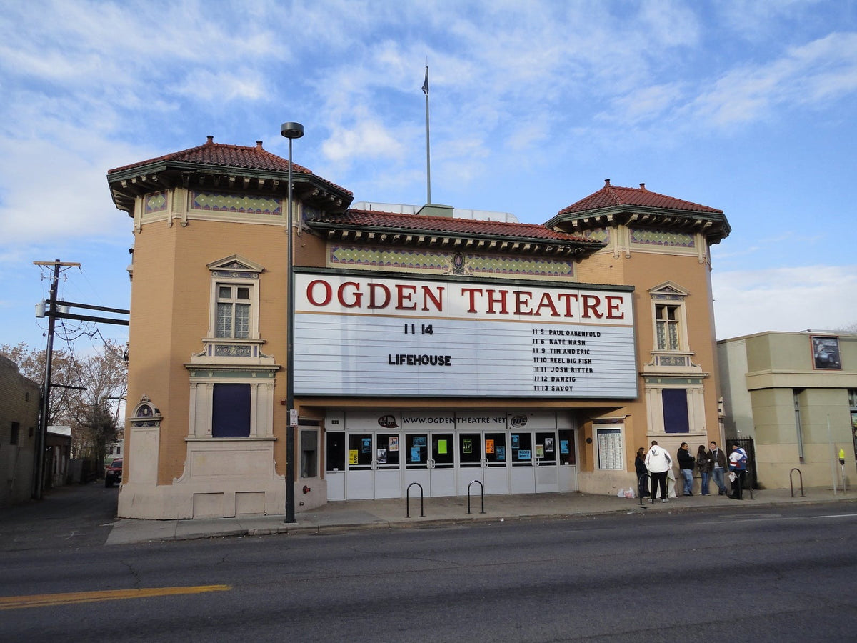 Ogden Theatre live music venue in Denver, Colorado