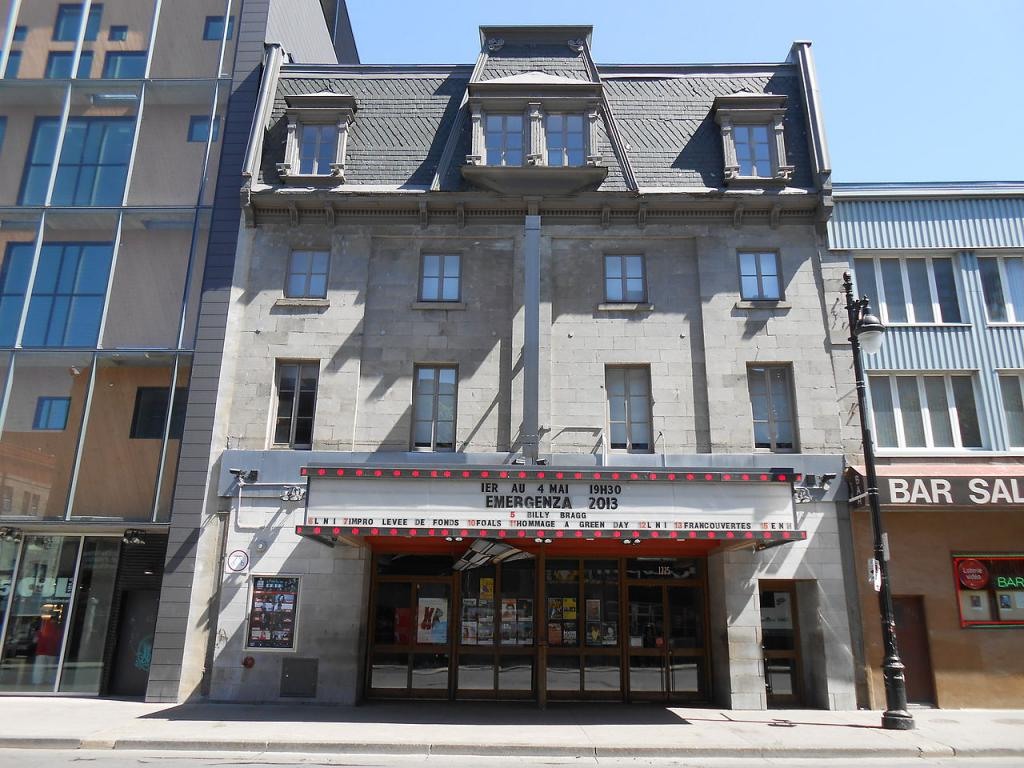 Club Soda live music venue in Montreal, Quebec