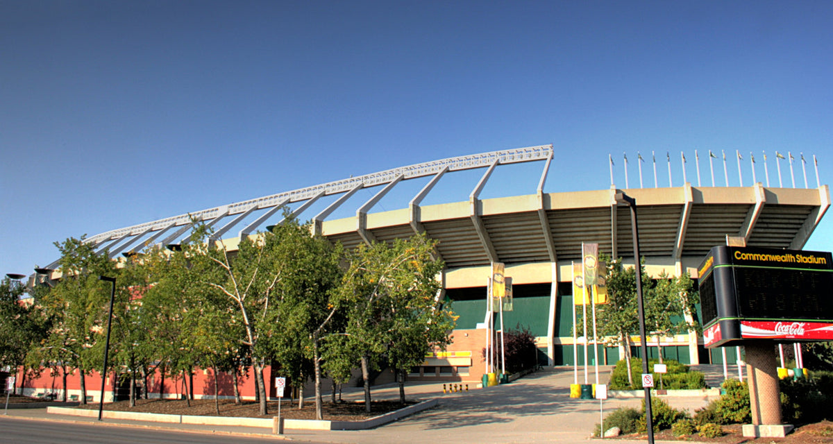Commonwealth Stadium concert venue in Edmonton, Alberta
